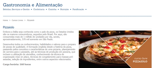 Curso de Pizzaiolo