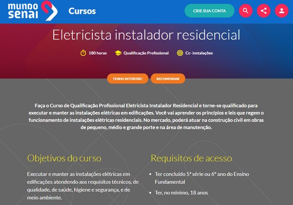 Curso de Eletricista