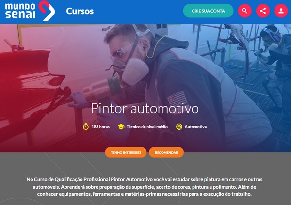 Curso de Pintor Automotivo