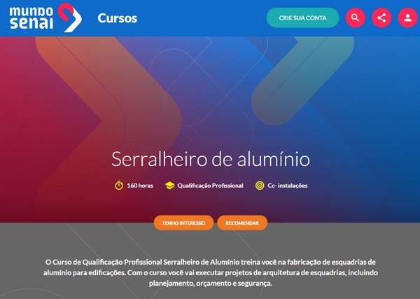 Curso de Serralheiro