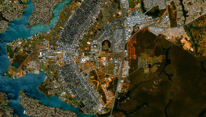 Explore your city through satellite images