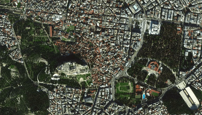 Exploring the heights: Satellite technology reveals the hidden beauty of cities