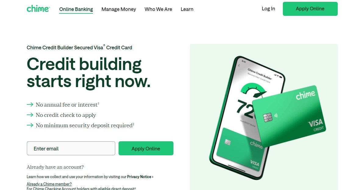 Chime Credit Builder Visa